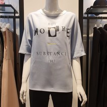 블루페페 @@필수템@영문 프린트 반팔 블라우스