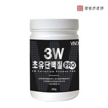 초유단백질 가수분해 유청단백질 초유 결정체 락토페린 글로불린 MBP 가루 엠비피 단백질보충제 류신 아미노산 프로틴파우더 쉐이크, 280g×1개