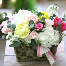 [전국당일배달 플라워테일] 꽃바구니 꽃다발 생화 장미꽃 전국 당일 꽃배달 서비스 생일 생신 칠순 환갑 결혼기념일 축하 선물 와이프 아내 엄마 아빠 부모님 시어머니 여자친구 100일 200일 발렌타인데이 로즈데이 어버이날 카네이션 꽃집, 포유