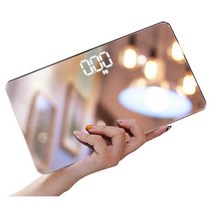 너나마켓 usb 충전 미러 led 체중계 주방저울 휴대용