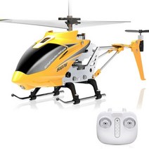 오리지널 SYMA S107H RC 헬리콥터 원격 제어 자동 호버 자이로 안정화 LED 라이트 미니 장난감 용133599, Yellow