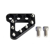 클러치 레버 리어 브레이크 페달 스텝 기어 시프터 leve tip for ktm 690 smc enduro duke 990 Adventure 125 250 350 450 530 s, 스텝 플레이트 블랙