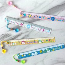 500스틸자 보석 자 캐릭터 예쁜자 스틸자2입세트 랜덤, 단품