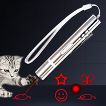 LED 재미 있은 고양이 펜 USB 재미 있은 고양이 펜 애완 동물 난감 USB 충전식 3 1 재미 있은 고양이 체이서 스틱 미니 손전등