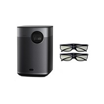 가정용빔프로젝터 시네빔 XGIMI-Halo Plus 글로벌 버전 DLP 1080P 풀 HD 안드로이드 TV 10.0 900Ansi 3D, 02 Plus 3D 2PCS