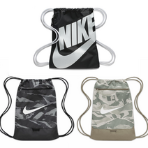 [100%국내매장] 나이키신발주머니 나이키짐색 축구 골프 실내화, 1.블랙빅로고 SHOE BAG