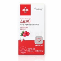 닥터바이탈 요로건강 2 4 6개월분 영양제 파크랜 크랜베리 분말 캡슐, 120캡슐