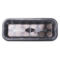 가정용 LED 식물 수경 재배기 미니 온실 비닐하우스 틔운 영양가있는 보육 토양 블록이있는 트레이 투명 뚜껑 종자 시작 재배자 도구, 사진 쇼로