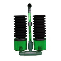 Powkoo 더블 슈퍼 생화학 스폰지 필터 맥스 아쿠아리움 물고기 탱크 60갤런 USA 미국, Sponge Filter