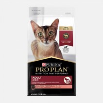 퓨리나 프로플랜 고양이 사료 캣 살몬 어덜트 1.5kg 1세 이상 성묘용, 3개, 연어