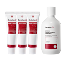 동국 마데카크림 파워부스팅포뮬러 50ml*3개 + 토닝에센스 트리트먼트 150ml