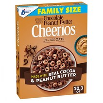 Cheerios 치리오스 아침식사대용 초코피넛버터 시리얼 600G, 1개