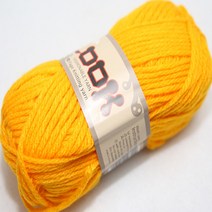 더울 목도리 뜨개 털실 모자 인형 룩, 28.노랑