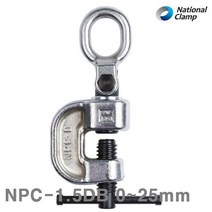 내쇼날클램프 스크류클램프 NPC-1.5DB 0-25mm 3.3kg (1EA)