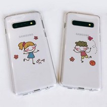 갤럭시S10/S10+/S10E funny kids 소프트젤리케이스 갤럭시S9:남자아이, 1개