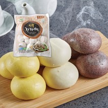 골라 안흥 흑미 단호박 삼색 찐빵 1박스 + 감자떡 600g, 안흥흑미찐빵1.6kg＋감자떡600g