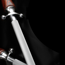 독일 고급 야스리 샤프닝 스틸 연마봉 정육점 식당, 합금 샤프닝 바(다이아몬드 손잡이 헤드)