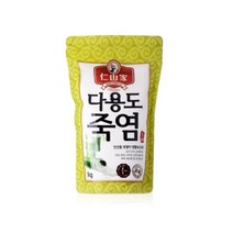 (주)인산가 정품 1회 다용도죽염 분말 1kg +2개 이상 구입시 홍삼크런치(409), 1000g, 1개