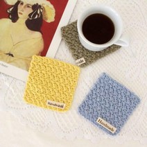 러브컨츄리 아이원추 티매트 만들기 뜨개질 DIY 패키지, 231, 1개