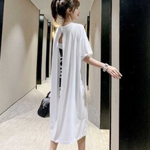 여름 프린팅 뒷트임 롱원피스 유니크 여행 허니문룩 여자30대원피스