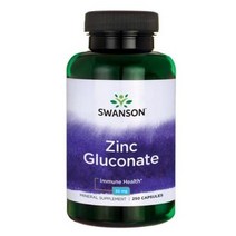 스완슨 아연 글루코네이트 50mg 캡슐, 250개입, 5개