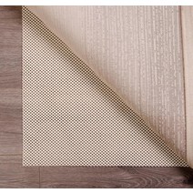 Rug Branch 러그 패드 엑스트라 스트롱 그리퍼 그립 부분 러그를 제자리에 유지 단단 부드러운 바닥용 미끄럼 방지 카펫 아래 매트 및 견목 바닥 보호 도어매트 61 x 121