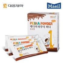 [엠디웰] 페디아파우더 미니 초코맛 20g X 10개입/스틱 영유아용 어린이용 키즈영양제 쉐이크