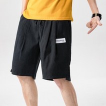 남성 캐주얼팬츠 여름 밴딩 고무줄 기본 반바지
