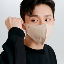 콜로레 KF94 새부리형 컬러 마스크 5컬러 정식판매점, 대형, 베이지, 20매