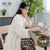 [송월타올 ]호텔 프리미엄 가운, 색상:크림 아이보리|사이즈:S