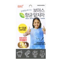 예스통상 슬라임만들기모음전 슬라임DIY재료 반짝이가루 베이스 파츠 비즈 컬러풀베이스, 보아스 향균 앞치마 /초등용 9-13세