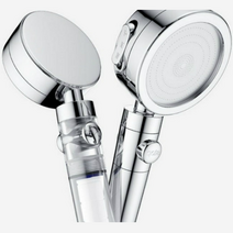 필터 리필 가능한 온오프 분리형 절수 샤워기헤드, 필터만 10개, 1개