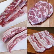 [신흥미트]당일 작업 출고 삼겹살+목살+갈매기 1.5kg 세트 구이/수육/캠핑용 국내산 우리돼지, 12.냉동대패삼겹500g-3개, 3개