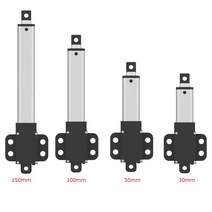 엑츄에이터 엑추에이터 액츄에이터 ACTUATOR 12V 선형 액추에이터 전기 모터 스트로크 길이 30/50/100/150m, 03 Load 70N_04 Stroke 150mm