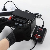 KSM502 오토바이 배터리 충전기 리니어 트랜스 12V 충전기 사은품 연장선10M 증정, KSM502충전기+연장선10M증정