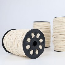 마크라메 브레이드로프 3미리 4미리 5미리 6미리 기계짜임실 면로프 가방로프