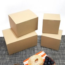 정사각 네이비 선물상자 ( 1호 2호 3호 ) 쿠키 마카롱 케이크 포장상자 답례품, 원터치 크라프트상자 1호