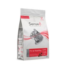 센스6 어덜트용 핏 앤 헬씨 고양이 사료, 닭, 1개, 400g