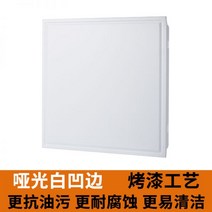 아미텍스 흡음 텍스 천정재 마감재 통합 천장 알루미늄 마치 300x300 주방 욕실 페인트 거실 전체 세트, 01/300*300mm, 300*300mm 무광 흰색 오목 가장자리 1.0 페인, 스테인레스 스틸 초후성 액세서리 풀 세트 포함(33개, 1개