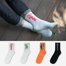 시너싹스 쫀쫀한 스트릿 소다 패션 양말 6켤레