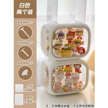 피규어 장식장 베어브릭 레고 소니엔젤 인형 진열장 쇼케이스, 2개