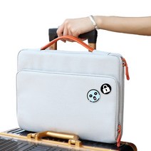 McEDA 가드 슬림 38.1cm 노트북 파우치 가방, 그레이