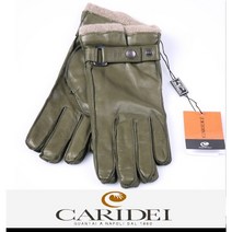 CARIDEI 이태리 명품 까리다이 남성 가죽장갑(양가죽) 164/16 MILITARY GREEN