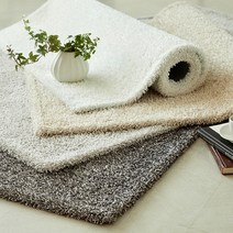 [러그마켓] 실루엣 코지러그 샤기스타일 물세탁 카페트