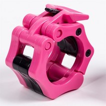 허리 중량 웨이트 벨트 25/28/30/50mm 스핀들 바벨 고리 고속 릴리스 클램프 바 클립 역도 강도 훈련, [01] 25mm, 1 Pcs pink