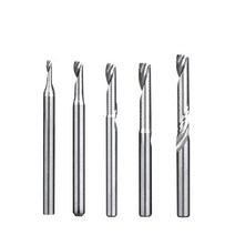 초음파 커터 컷팅기 커팅기 진동 칼 알루미늄 CNC 공구용 단일 플루트 밀링 솔리드, 3175x10x3x38mm, 1개