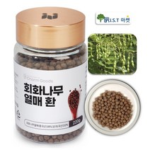 회화나무열매 환 회화나무 열매 분말 가루 환 220g 여성 갱년기에 좋은 이소플라본 속 활성성분 제니스타인 풍부, 1병