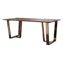 가구백서 골드 우드슬랩 식탁 테이블 다리 철제프레임, T형