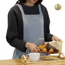 잇츠온 코튼 파스텔 원피스 앞치마, 스카이, 3개
