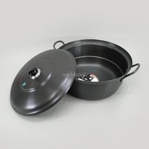 나비드쿡 23710-유진경질국솥 260~5종택1 찜기 국통 냄비 양수냄비, 260x112(채반없음)